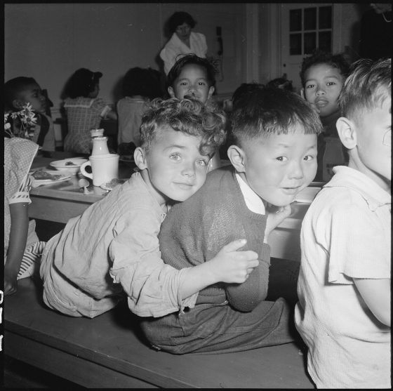 lunchroom photo from national archives
