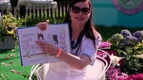 2011 White House Easter Egg Roll: Geena Davis Reads "When Dinosaurs Came with Everything"
