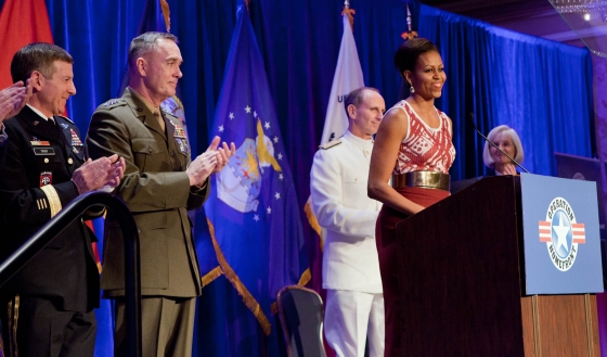 First Lady at the Military Child of the Year Award Ceremony