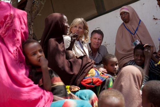 Dr. Jill Biden and Senator Bill Frist Visit Dagahaley Refugee Camp in Kenya
