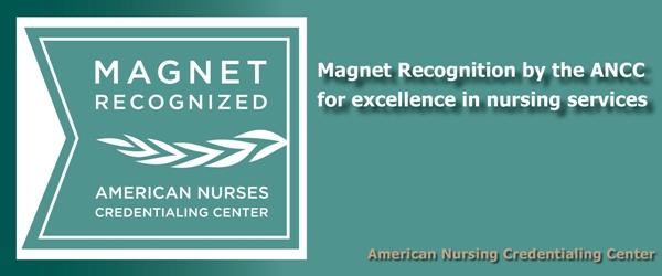 Magnet Recognition by the ANCC for excellence in nursing services