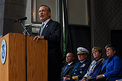 Commissioner Bersin addresses remembrance.