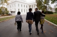 President Obama Returns From Church