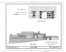 Ennis House, West Elevation