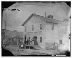 Washington, District of Columbia. Group in front of Christian Commission storehouse