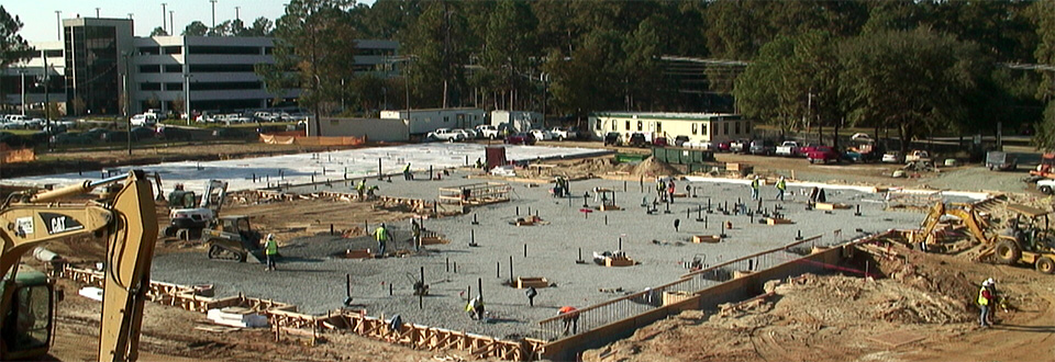 Watch as Valdosta State's new Health Sciences and Business Administration building rises at the Rea and Lillian Steele North Campus