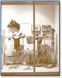 Image: Smithsonian exhibit on cowboy life