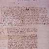 Thumbnail image of  First page of the
letter written by Fray Bartolomé de Las
Casas to King Charles I