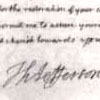 Thumbnail Image of "Letter from Thomas Jefferson, dated October 31, 1823 to the Greek Hellenist and patriot, Adamantios Koraes

 (here Coray)"