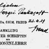 Thumbnail Image of Freud's "Sammlung kleiner Schriften zur Neurosenlehre"