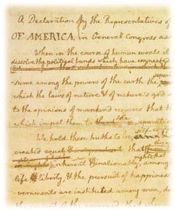 Rough Draft of the Declaration