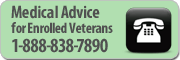 Medical Advice for Enrolled Veterans - 888-838-7890