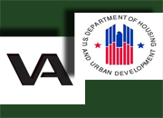 VA Roseburg and housing authority logos