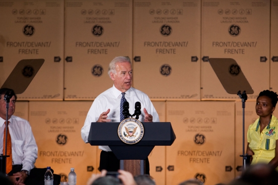Vice President Biden Speaks at GE Appliances & Lighting in Louisville, Kentucky
