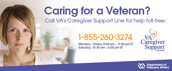 Caregiver Support Line banner