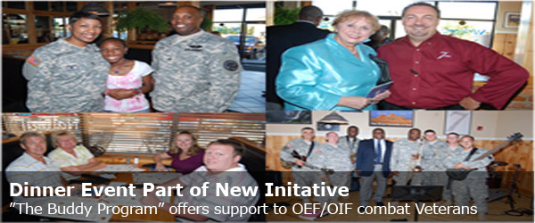 collage of pictures of people from OEF/OIF event