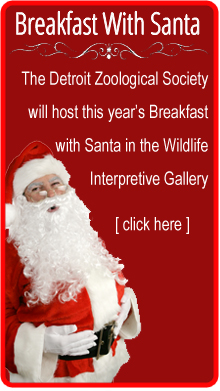 Breakfast with Santa at the Detroit Zoo