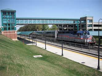image of second platform at Woodbridge