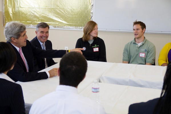 Kerry Hosts Youth Anti-Drug Summit in Chelsea with President Obama's Drug Czar, Meets with AmeriCorps Volunteers
