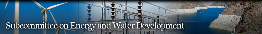 Energy and Water Development Banner