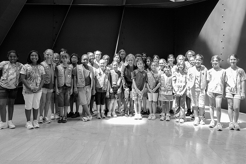 NOLA girl scouts visit Sen. Landrieu