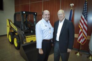 Senator Roberts tours Case New Holland Wichita.