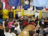 Pryor speaks to students at Fulbright Elementary School in Little Rock, AR