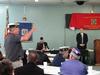 Senator Pryor listens to veterans’ concerns at the Arkansas Veterans Coalition meeting in Sherwood