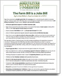 Farm Bill is a Jobs Bill
