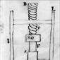 Thomas Jefferson’s drawing of a macaroni machine.