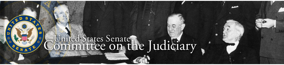 Senate Judiciary Committee Home Page Banner