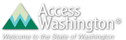 Access Washington Home Page
