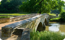 The Burnside Bridge at Antietam Battlefield