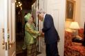Meeting with President of Liberia