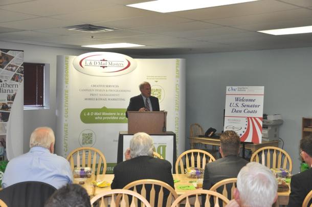 Coats Addresses One Southern Indiana Chamber 