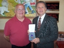 Presenting William Stevenson, Jr., with His Purple Heart Medal