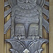 [Owl above door to center reading room on fifth floor. Library of Congress John Adams Building, Washington, D.C.] (LOC)