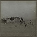 Farmer and sons walking in the face of a dust storm. Cimarron County, Oklahoma (LOC)