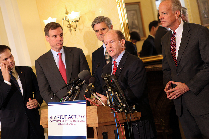 Photo from Startup Act 2.0 press conference