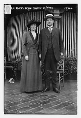 Ex-Gov. John Slaton and wife  (LOC)