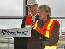 Announcing the Opening of the Sound Transit Light Rail link to Sea-Tac Airport