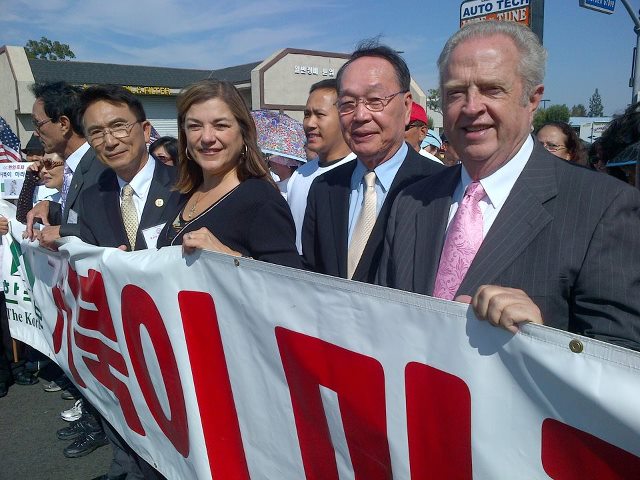 Photo: At Korean Festival in Garden Grove. Great to see Mayor Dalton and Mr. Raymond Choi!