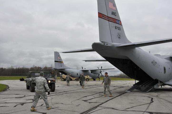 Photo: Thank you to all our Ohio Guardsmen and Reservists helping with the Hurricane Sandy relief efforts, including Akron's 1484th Transportation Company, Mansfield's 179th Airlift Wing, Dayton's 445th Airlift Wing and many others.