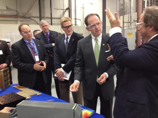 Photo: I toured Thermacore today, a national defense company in Lancaster. They are true innovators - and very concerned with Washington's excessive regulations.