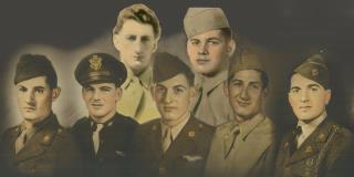Photo: Angelo DeRaimo (top left) and his six brothers served in World War II. All seven men returned home safely. The Charleston Gazette wrote about this honorable family last year: http://wvgazette.com/News/201111050080. 

Photo submitted by Angelo’s granddaughter, Carrie Bly of Charleston.