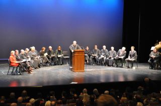 Photo: Judge John Preston Bailey served as emcee for the event.