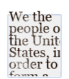 Preamble to the Constitution -- custom created image
