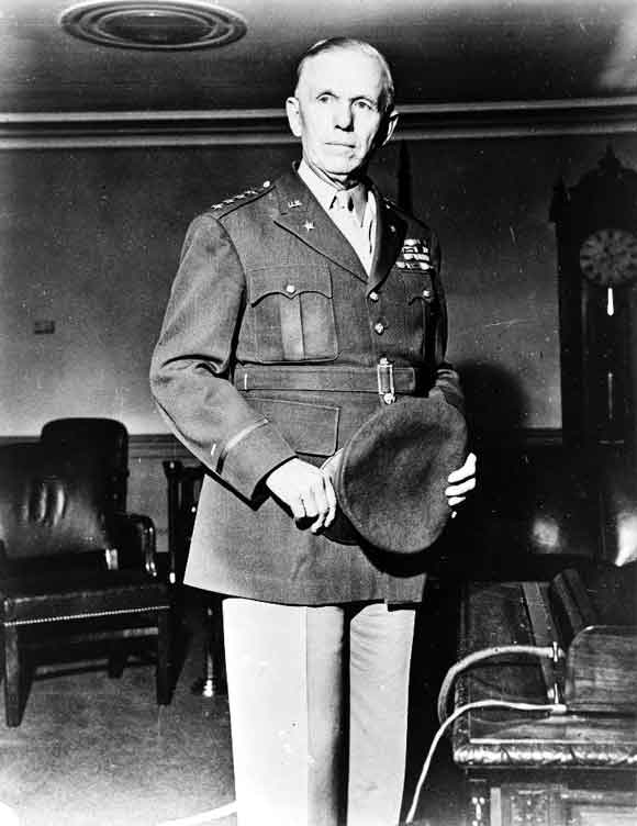 Photograph of George C. Marshall, 1943.