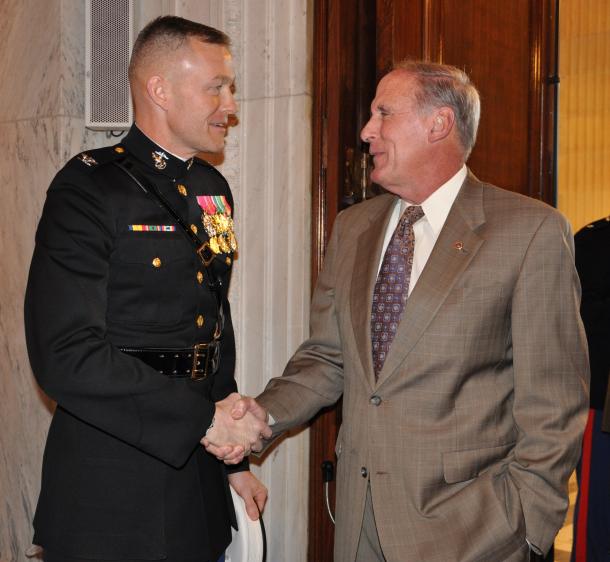 Senator Coats Celebrates U.S. Marine Corps 236th Birthday