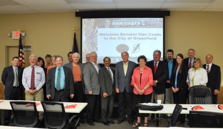 Coats Meets With Indiana Municipal Power Agency Representatives